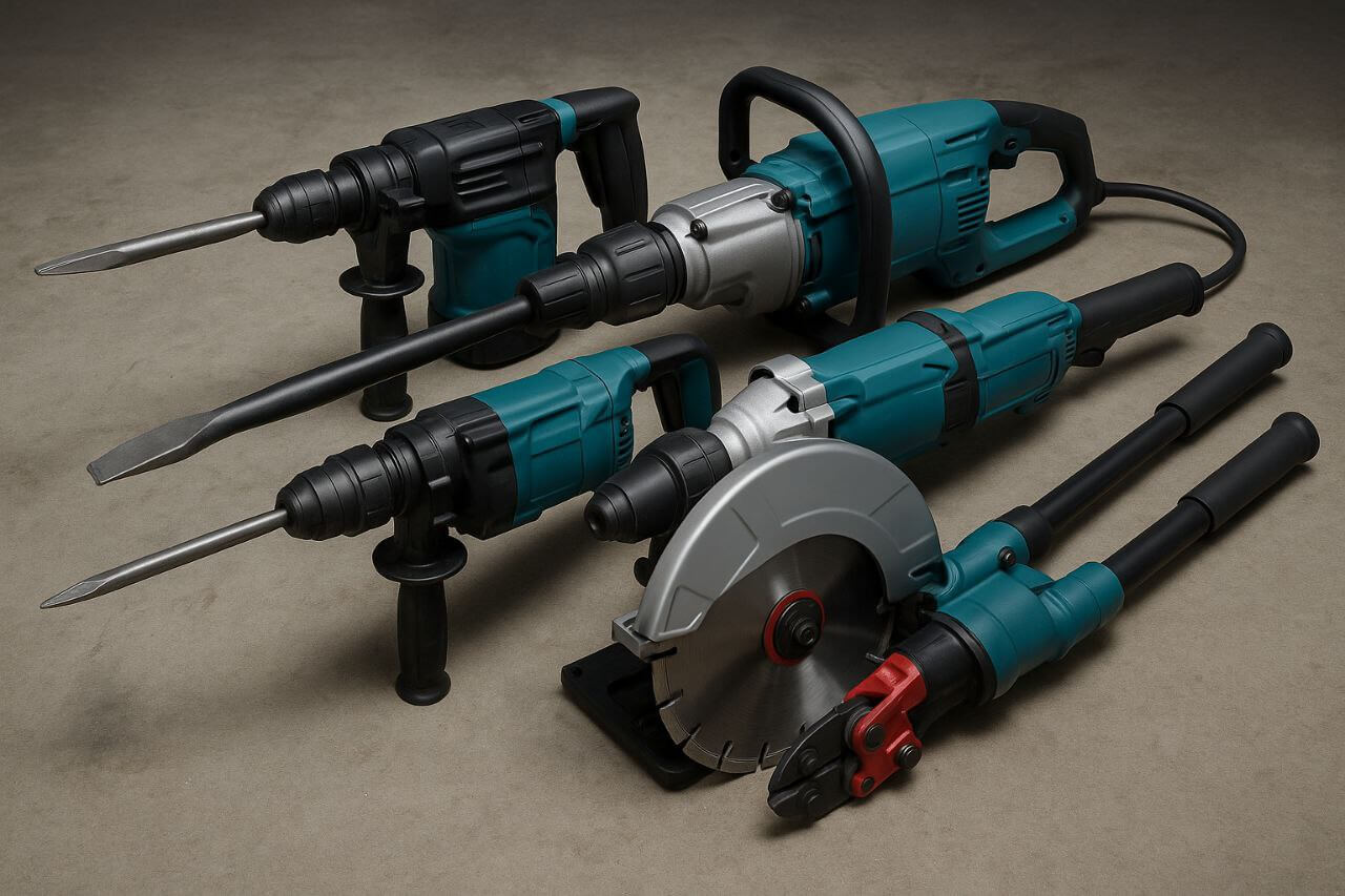 Современные инструменты для демонтажа