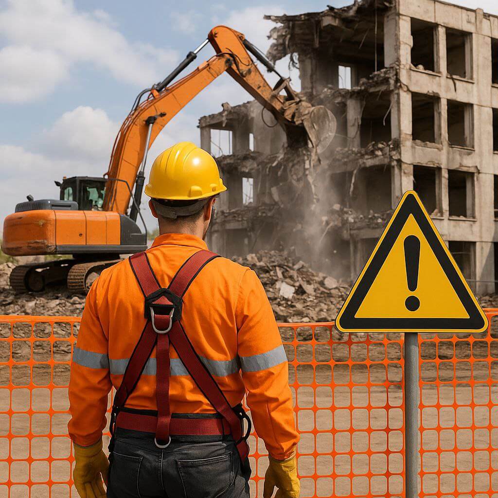 Техника безопасности при демонтажных работах